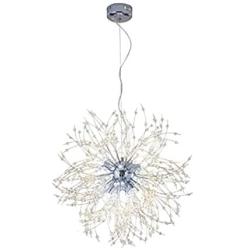 Sputnik Chandeliers 8-Lights,Firework Chandelier Modern Crystal Pendant Lighting for Dining Rooms G9 Ceiling Light Fixtures Creativehanging Light