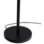 Dorm 3 Light Floor Lamp with 3 Adjustable Reading Room Lights by Lightaccents - Tree Style Standing Lamp with Adjustable Lights - Floor Standing Pole Light - Living Room Lamp (Black)