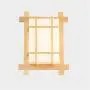 SMC wall lamp Japanese Style Solid Wood Creative Wall Lamp Bedside Lamp Bedroom Living Room Balcony Aisle Porch Wood Wall Lamp Small Ceiling Lamp