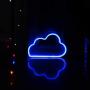 LED Neon Signs Blue Cloud Wall Decorative Night Light for Kids Bedroom Battery and USB Powered Home Decor Neon Light Birthday Gift(NECLDB)