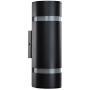 Outdoor Wall Light in D Shape with Aluminum Modern Wall Sconce Black Water Proof Wall Mount Light Suitable for Garden & Patio XiNBEi-Lighting XB-W1112-BK