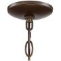Galaxy Oil Rubbed Bronze Orb Cage Pendant Chandelier 25'' Wide Industrial 6-Light Fixture for Dining Room House Foyer Kitchen Island Entryway Bedroom Living Room - Possini Euro Design