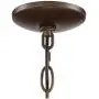 Galaxy Oil Rubbed Bronze Orb Cage Pendant Chandelier 25'' Wide Industrial 6-Light Fixture for Dining Room House Foyer Kitchen Island Entryway Bedroom Living Room - Possini Euro Design