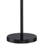 Bingham Modern Torchiere Floor Lamp 3-Light Tree Black Metal White Shades for Living Room Reading Bedroom Office Uplight - 360 Lighting