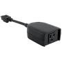 myTouchSmart, Black Automatic Outdoor Plug-in Timer, Photocell Sensor, On at Dusk/6-Hour Countdown, 1 Grounded Outlet, Weather Resistant, Ideal for Seasonal, String Lights, LED, 36170, 1 Pack