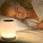 Touch Lamp LED Night Light for Bedroom Living Room Office Bedside Lamps with Color Changing RGB Sensor Control USB Charging Port