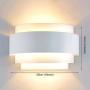 LightInTheBox Modern/Contemporary Wall Sconces 1 Light Wall Light Metal Shade E26/E27 Bulb Base Painting Finish 110-120V White Color