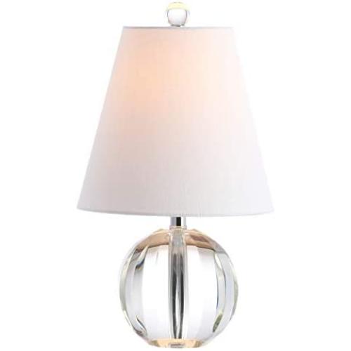 JONATHAN Y JYL2079A Goddard 16'' Crystal Ball/Metal LED Lamp Glam,Transitional,Traditional for Bedroom, Living Room, Office, College Dorm, Coffee Table, Bookcase, Clear JONATHAN Y JYL2079A Goddard 16'' Crystal Ball/Metal LED Lamp Glam,Transitional,Traditional for Bedroom, Living Room, Office, College Dorm, Coffee Table, Bookcase, Clear