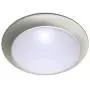 Gruenlich LED Flush Mount Ceiling Lighting Fixture, 9 Inch Dimmable 15.5W 1050 Lumen, Aluminum Housing Plus PC Cover, ETL and Damp Location Rated, 2-Pack (Nickel Finish-3000K) Gruenlich LED Flush Mount Ceiling Lighting Fixture, 9 Inch Dimmable 15.5W 1050 Lumen, Aluminum Housing Plus PC Cover, ETL and Damp Location Rated, 2-Pack (Nickel Finish-3000K)