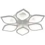 Modern Ceiling Light Acrylic Chandelier LED Ceiling Lamp Flower Shape for Living Room Dining Room Bedroom 85-265V & Remote Control (72W - Adjustable)
