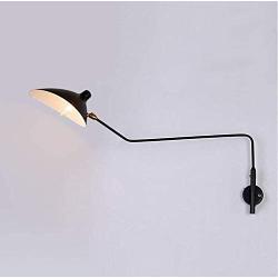 Modern Minimalist Wall Light with Adjustable Switch Duckbill Swing Arm Wall Lamp European Creative Bedside Wall Lamp for Bedroom Kitchen Dining Room Studio Lounge