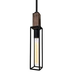 MOTINI Mini Pendant Light Industrial Ceiling Pendant Lighting with Bronze Finish for Kitchen Island Living Rooms Dining Room, UL Listed(Bulb Included)