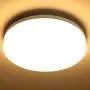 LE Flush Mount Ceiling Light Fixture Waterproof LED Ceiling Light for Bathroom Porch, 3000K Warm White 15W (100W Equivalent) 1250lm Ceiling Lamp for Kitchen, Bedroom, Closet, Hallway, Non Dimmable LE Flush Mount Ceiling Light Fixture Waterproof LED Ceiling Light for Bathroom Porch, 3000K Warm White 15W (100W Equivalent) 1250lm Ceiling Lamp for Kitchen, Bedroom, Closet, Hallway, Non Dimmable