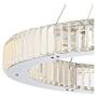 Vesta Chrome Pendant Chandelier 35 1/2& Wide Modern LED Ring Crystal Glass Fixture for Dining Room House Foyer Kitchen Island Entryway Bedroom Living Room - Possini Euro Design Vesta Chrome Pendant Chandelier 35 1/2& Wide Modern LED Ring Crystal Glass Fixture for Dining Room House Foyer Kitchen Island Entryway Bedroom Living Room - Possini Euro Design