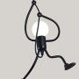 Mobestech Led Pendant Light Creative Cartoon Wrought Iron Ceiling Light Decorative Hanging Lamp for Dining Room Home Bedroom Living Room Cafe Bar