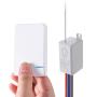 HENDUN Smart Wireless Light Switch Compatible with Alexa, Google Assistant, APP Remote Control with Timer for Ceiling Lamp LED Bulb, IP54 Waterproof Outdoor Wall Switch, CE/FCC/ROHS Listed