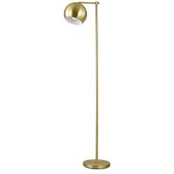 Molly 60'' Floor Lamp, Gold, Satin Finish, In-Line On-Off Switch,12915