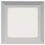 Ultra Slim 7 Inch LED Ceiling Light Fixture | Square Surface Mount 1100LM Dimmable Lighting for Kitchen, Bathroom, Bedroom, Closet, Porch | Luxurious ETL Flush Mount Light | White Finish / 4000K