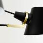 AIDOS 6-Light Midcentury Chandelier Light, Metal Sputnik Pendant Lights, Modern Ceiling Light Fixtures for Kitchen Island Dining Room Living Room