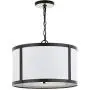JONATHAN Y JYL3510A Thatcher 17'' Metal LED Pendant Light, Traditional, Transitional for Kitchen, Living Room, Oil Rubbed Bronze