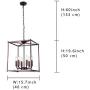 INFRONT Dining Light Fixture, Foyer Light Fixtures, Light Fixtures Dining Room, Chandliers Lights for Dining Room, Modern Dining Room Light Fixture, Foyer Pendant Lighting, Dining Room Light