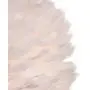 Newrays Nordic Modern Feather Pendant Light Fixture Creative Personality Art Lamps for Bedroom Kitchen Restaurant Living Room (Middle)