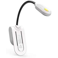 The Original Mighty Bright MiniFlex2 Book Light, Ultra Lightweight Reading Light, Portable Travel Light, 24 Hour Battery Life, Perfect for Kids, Bookworms, Reading in Bed (White)