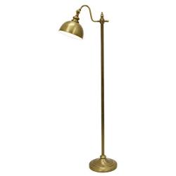 Decor Therapy PL3900 Chloe Pharmacy Floor Lamp, 7.8x14.57x21.93, Zadar Brass