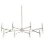 Marya Brushed Nickel Large Chandelier 37 3/4'' Wide Modern 16-Light Fixture for Dining Room House Foyer Kitchen Island Entryway Bedroom Living Room - Possini Euro Design