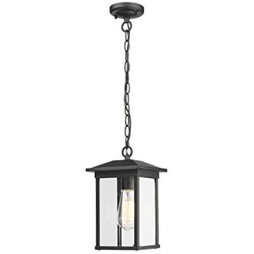 Bestshared Outdoor Pendant Lights, Exterior Pendant Hanging Lantern, Porch Light Fixture, Outdoor Pendant Lighting Fixture