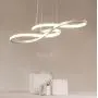 LED Chandelier Dining Room Island Ceiling Pendant Light Dimmable 3000K-6500K Remote Acrylic Half Flush Mount Lighting Fixtures, Modern Designer Height Adjustable Bedroom Living Room Decor Hanging Lamp LED Chandelier Dining Room Island Ceiling Pendant Light Dimmable 3000K-6500K Remote Acrylic Half Flush Mount Lighting Fixtures, Modern Designer Height Adjustable Bedroom Living Room Decor Hanging Lamp