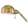 Dawson Modern Pharmacy Floor Lamp Antique Brass Adjustable Boom Arm and Head for Living Room Reading Bedroom Office - 360 Lighting