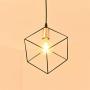 LightInTheBox LED Pendant Light Modern Chrome Chandeliers Ceiling Lighting Fixture for Living Room/Bedroom/Dining Room/Kitchen (3 Lights Geometrical)