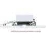 Cloudy Bay LED Step Light with Auto On Off Photocell,3000K Warm White,Stair Light,White Finish