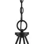 Lacey Black Wagon Wheel Chandelier 29 1/4'' Wide Modern Industrial LED Two Tier 12-Light Fixture for Dining Room House Foyer Kitchen Island Entryway Bedroom Living Room - Franklin Iron Works