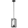 Verona Industrial Pendant Light | Dark Bronze Hanging Light Fixture with LED Bulb LL-P13-6DB-LED