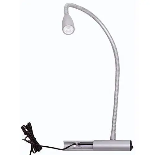 Bedside Reading Light with Knob Switch Flexible Gooseneck LED Bed Lamp Headboard Wall