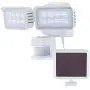 Amazon Basics Waterproof LED Solar-powered Outdoor Security Light with Motion Sensor and 2 Adjustable Heads, Wide Angle Illumination, 1500 Lumen