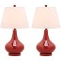 Safavieh Lighting Collection Amy Gourd Glass Table Lamp