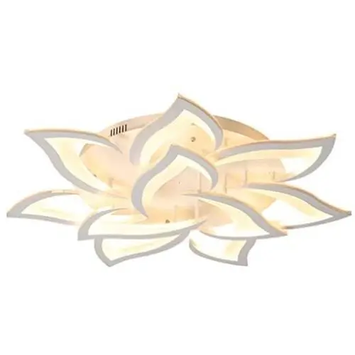 Phlilqe Dimmable LED Ceiling Light Modern Metal Acrylic with Remote Control Flush Mount Ceiling Lamp Living Room Chandelier Chic Kitchen Hanging Lamp Bedroom Painted Finish Pendant Lighting (33.4'') Phlilqe Dimmable LED Ceiling Light Modern Metal Acrylic with Remote Control Flush Mount Ceiling Lamp Living Room Chandelier Chic Kitchen Hanging Lamp Bedroom Painted Finish Pendant Lighting (33.4'')