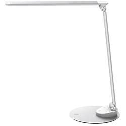 TaoTronics LED Desk Lamp Metal Table Lamp, USB Charging Port, Eye-care Dimmable Adjustable Durable, 5 Color Modes & 5 Brightness Levels, Memory, Official Member of Philips EnabLED Licensing Program