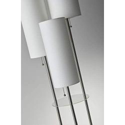 Adesso 4305-22 Trio Floor Lamp, 68.00 x 14.00 x 11.70 inches, Brushed Steel