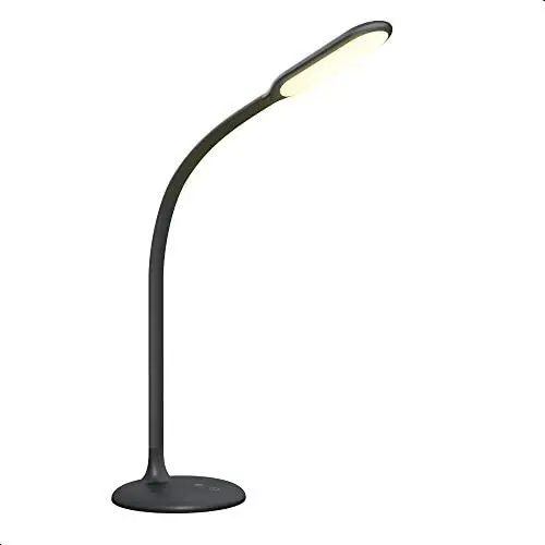 Cordless Lamp Battery Operated Gladle LED Desk Lamp, Rechargeable Table Light up to 100 hrs, dimmable Reading Lamp with 30min Timer, Gooseneck Touch Lamp, Low Battery Indicator Memory, 2700-6500K