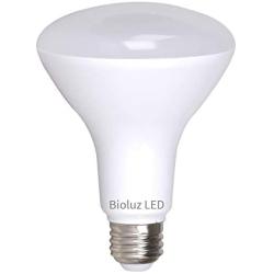 BR30 Flood Light Bulbs Indoor Outdoor by Bioluz LED Instant ON DIMMABLE Warm White 2700K 65-95 Watt Replacement Using 11 Watts 92 CRI UL Listed 2016 JA8 High Efficacy Lighting