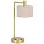 XiNBEi Lighting Table Lamp USB Desk Lamp with Fabric Shade, Modern Bedside Iron Lamp Satin Brass Finish for Bedroom Living Room & Office XB-TL1230-SB XiNBEi Lighting Table Lamp USB Desk Lamp with Fabric Shade, Modern Bedside Iron Lamp Satin Brass Finish for Bedroom Living Room & Office XB-TL1230-SB