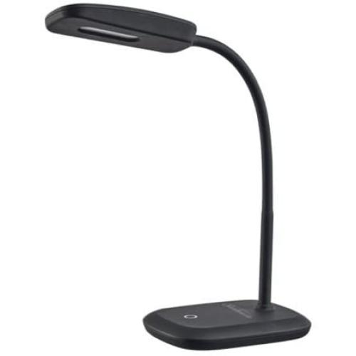 NEW SUNBEAM FLEXIBLE NECK LED DESK LAMP ADJUSTABLE LIGHT ENERGY STAR BLACK