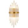 CraftThink Lighting Wall Sconces, Modern LED Clear Crystal Diamond Design Light LED Include LuxuriousWall Lamp Wall Mount Lighting in White for Dining Living Room Restaurant Foyer Bedside lamp