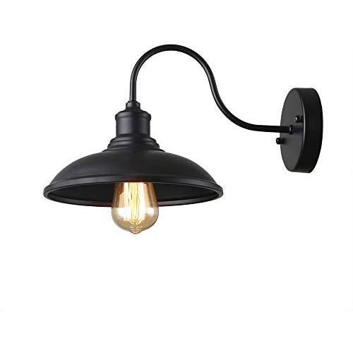 Giluta Gooseneck Light Farmhouse Wall Light Industrial Metal Wall Sconce for Bedroom Bathroom Barn Garage Warehouse Oil Rubbed Black, UL Listed (W0035) Giluta Gooseneck Light Farmhouse Wall Light Industrial Metal Wall Sconce for Bedroom Bathroom Barn Garage Warehouse Oil Rubbed Black, UL Listed (W0035)