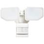 FLSNT 30W 2700LM Outdoor LED Motion Sensor Security Lights,Dusk to Dawn,Waterproof Adjustable 2 Heads 5000K Daylight Motion Detector LED Flood Light for Entryway,Porch,Garage,Yard,CRI80 -White