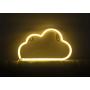 Warm White LED Cloud Night Light neon Signs for Wall Decoration Battery and USB Operated Aesthetic Room Decor neon Lights for Kids Room, Bar, Living Room, Christmas, Party, Wedding, Halloween